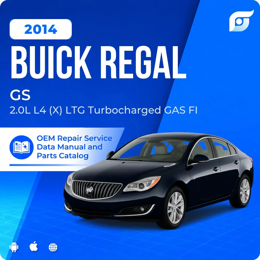 2014 Buick Regal GS - OEM Repair Service Manual