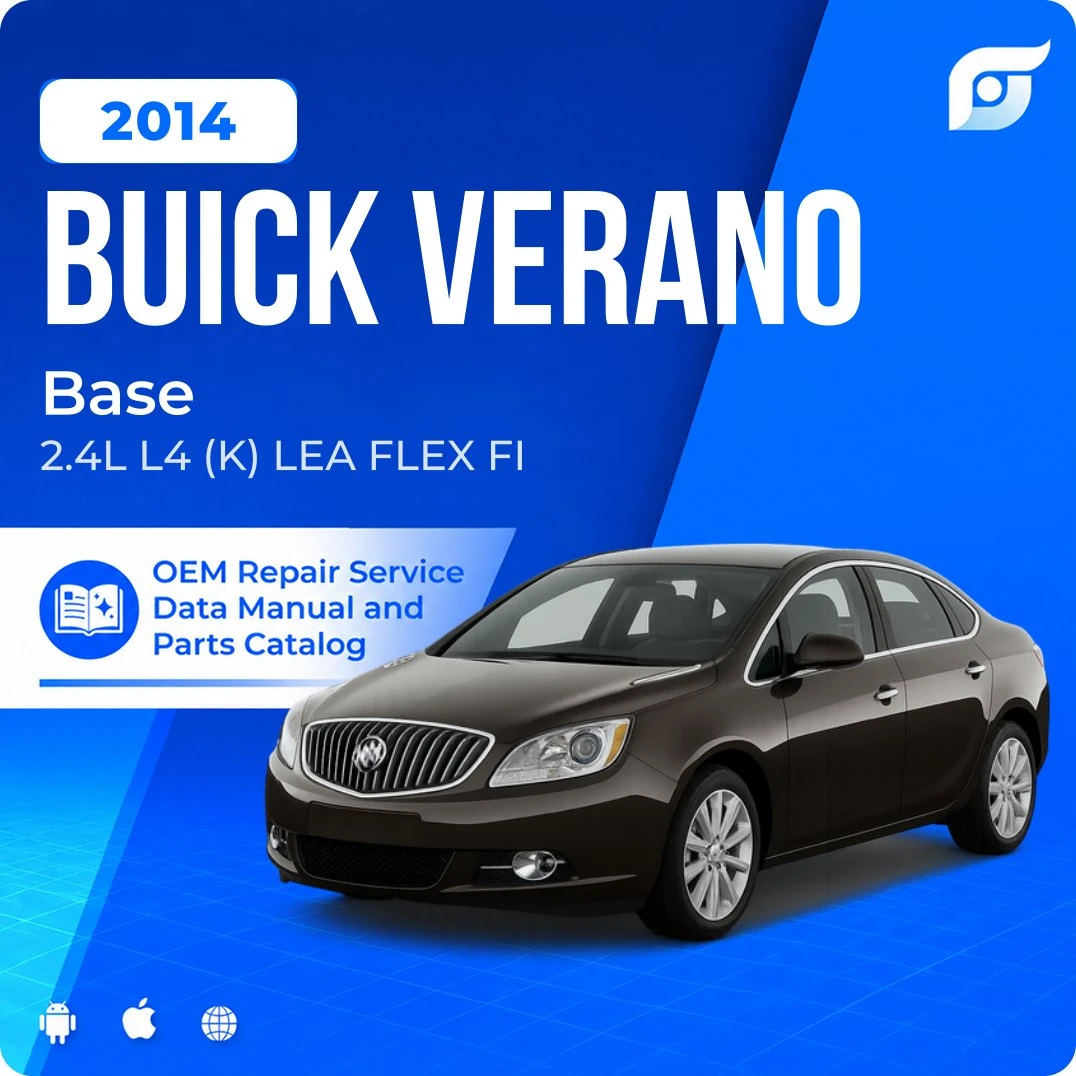 2014 Buick Verano Base - OEM Repair Service Manual
