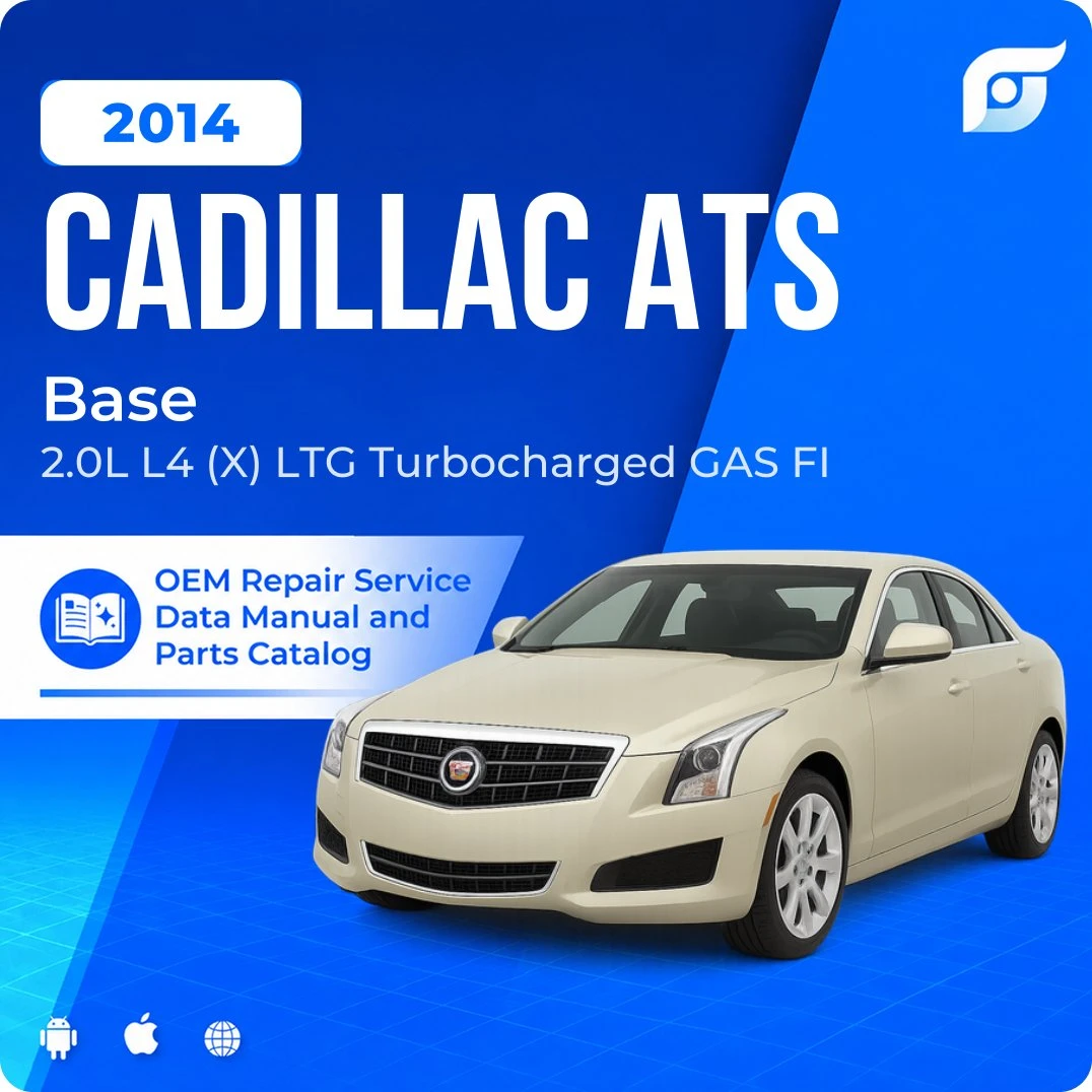 2014 Cadillac ATS Base - OEM Repair Service Manual