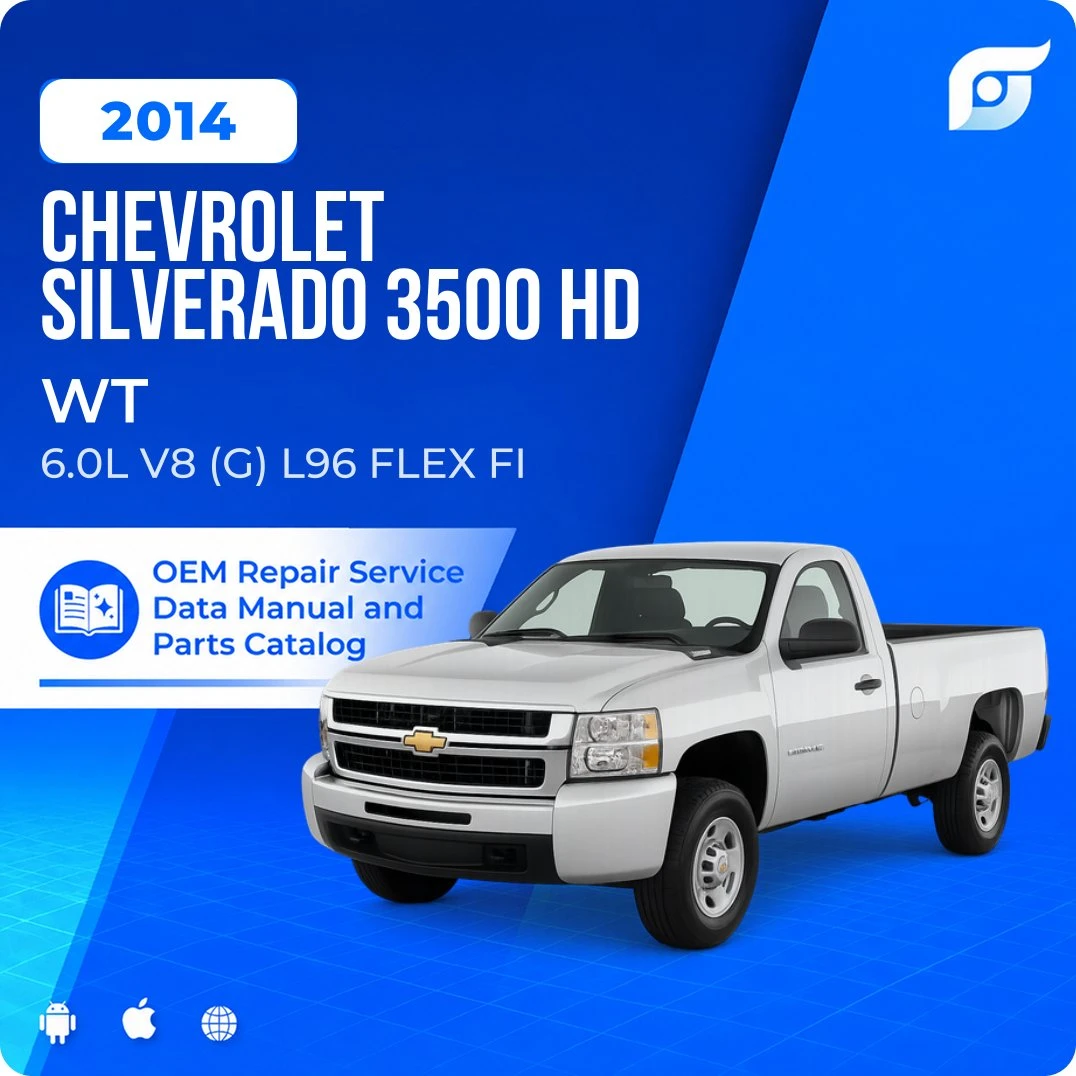 2014 Chevrolet Silverado 3500 HD WT - OEM Repair Service Manual