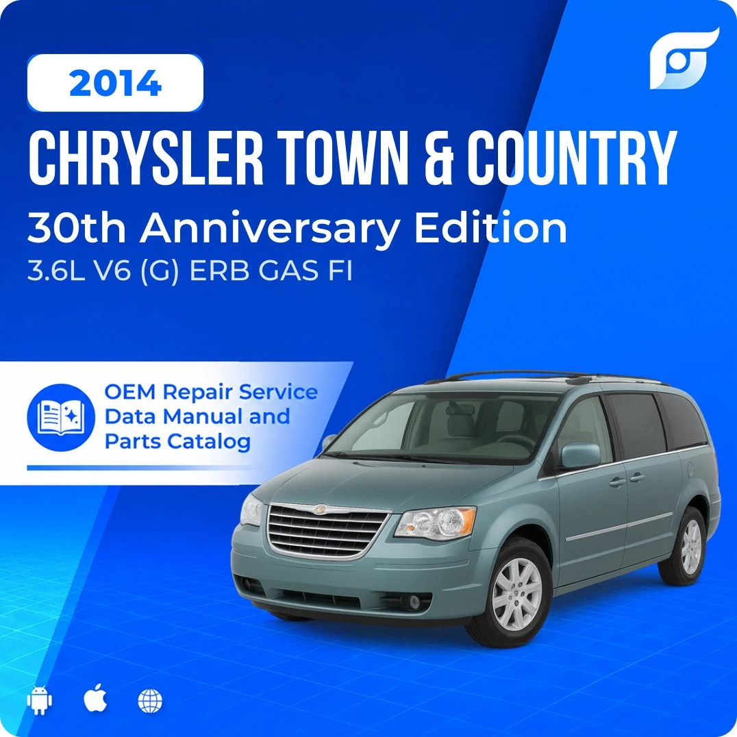 2014 Chrysler Town & Country 30th Anniversary Edition - OEM Repair Service Manual