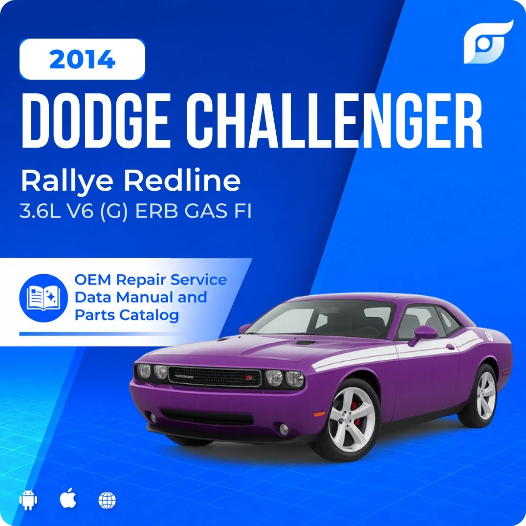 2014 Dodge Challenger Rallye Redline - OEM Repair Service Manual