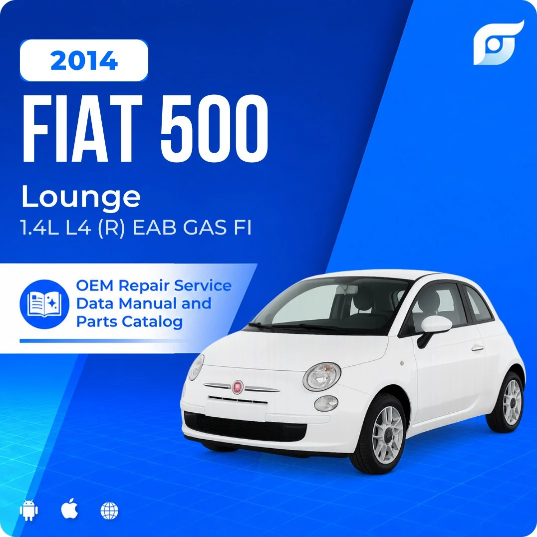 2014 Fiat 500 Lounge - OEM Repair Service Manual