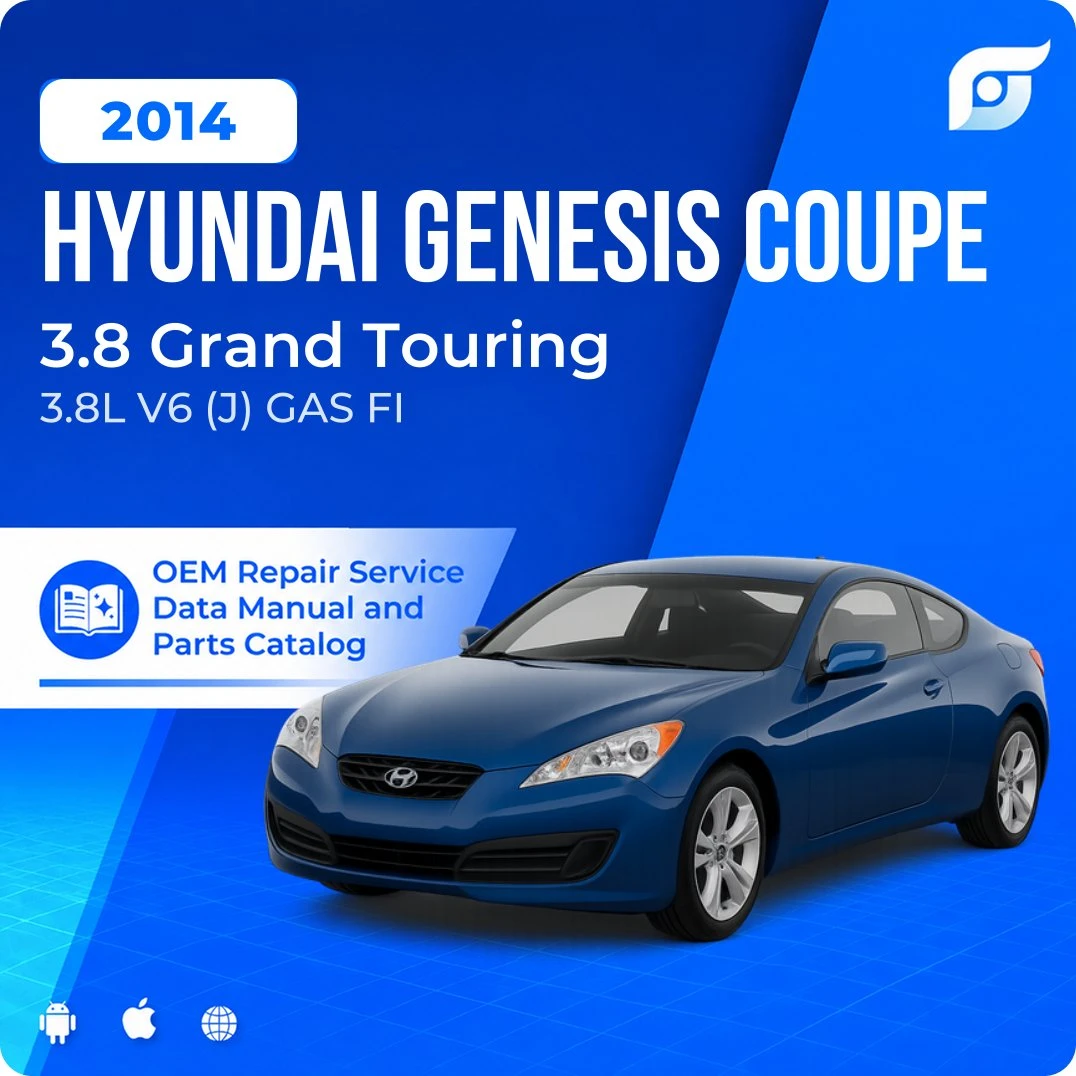 2014 Hyundai Genesis Coupe 3.8 Grand Touring - OEM Repair Service Manual