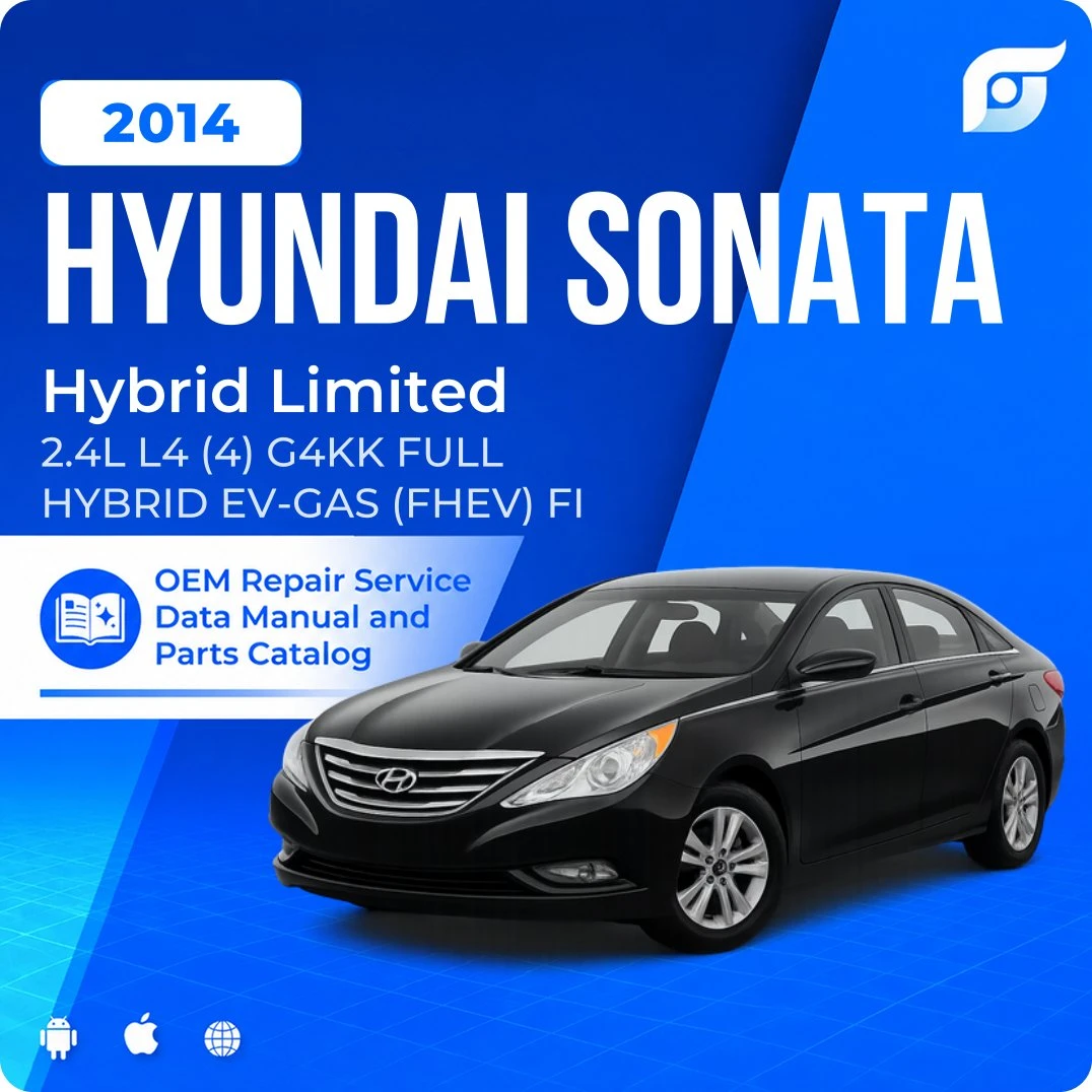 2014 Hyundai Sonata Hybrid Limited - OEM Repair Service Manual