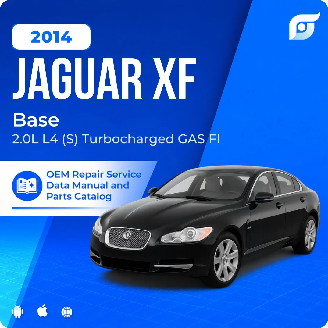 2014 Jaguar XF Base - OEM Repair Service Manual