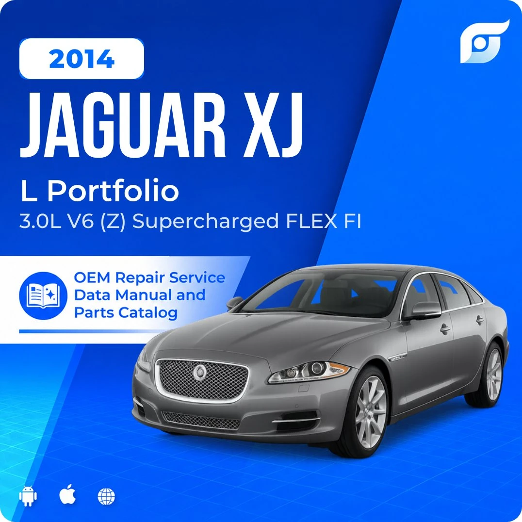 2014 Jaguar XJ L Portfolio - OEM Repair Service Manual