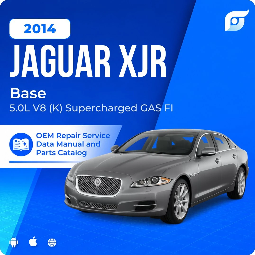 2014 Jaguar XJR Base - OEM Repair Service Manual