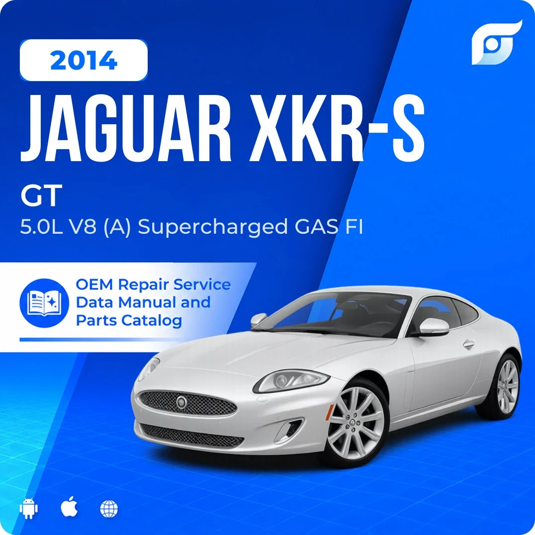 2014 Jaguar XKR-S GT - OEM Repair Service Manual