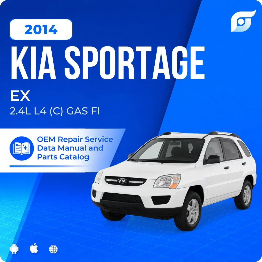 2014 Kia Sportage EX - OEM Repair Service Manual