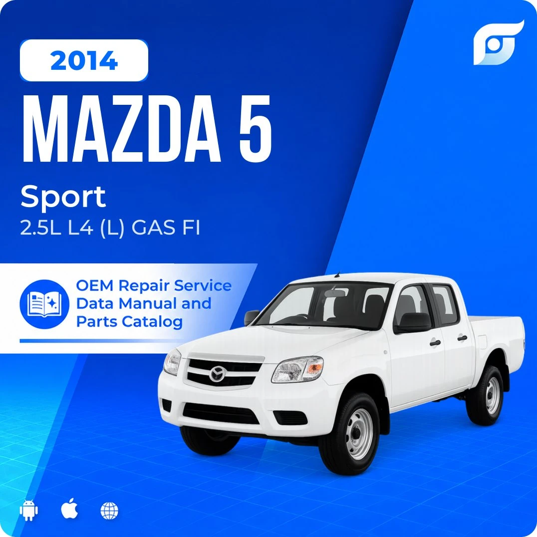2014 Mazda 5 Sport - OEM Repair Service Manual
