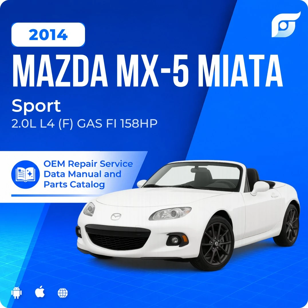 2014 Mazda MX-5 Miata Sport - OEM Repair Service Manual