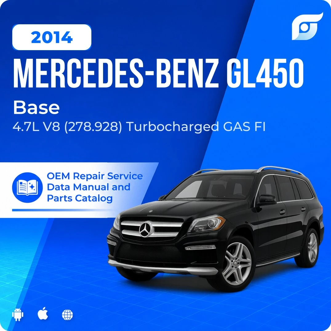 2014 Mercedes-Benz GL450 Base - OEM Repair Service Manual