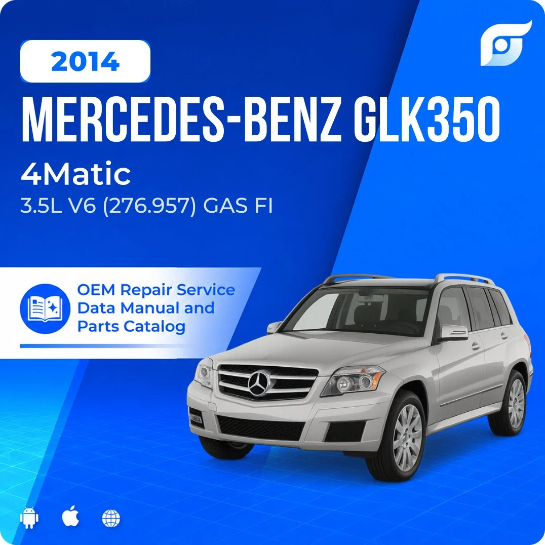 2014 Mercedes-Benz GLK350 4Matic - OEM Repair Service Manual