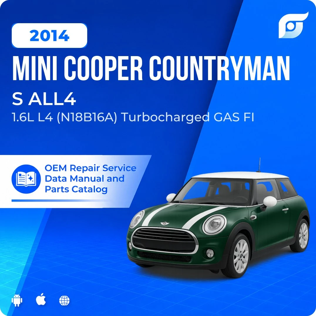 2014 Mini Cooper Countryman S ALL4 - OEM Repair Service Manual