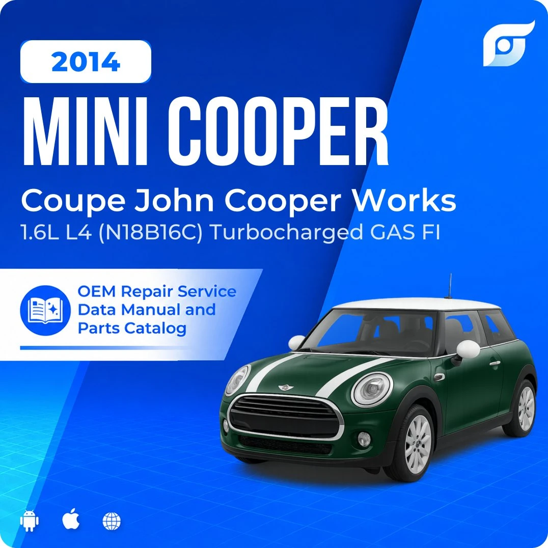 2014 Mini Cooper Coupe John Cooper Works - OEM Repair Service Manual