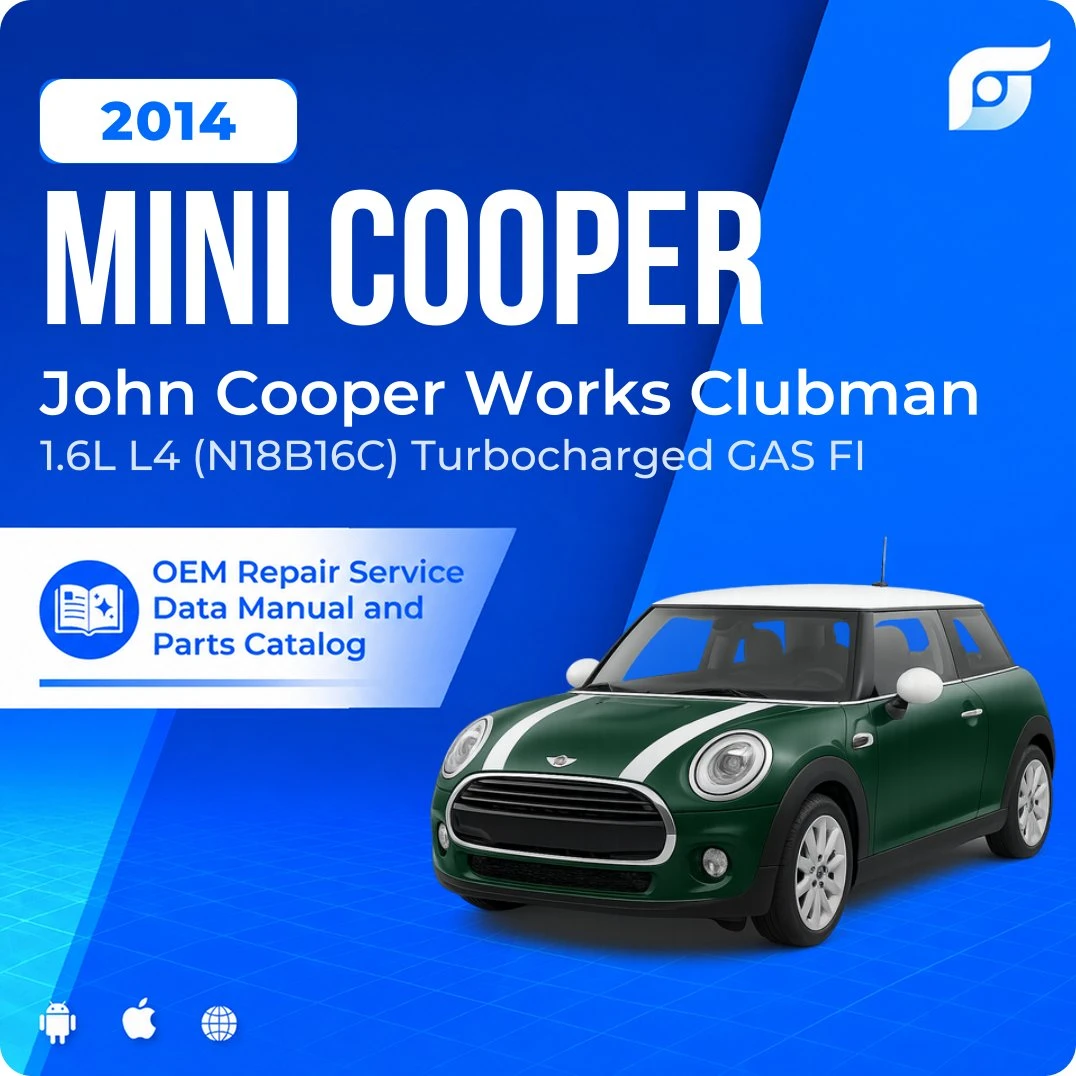 2014 Mini Cooper John Cooper Works Clubman - OEM Repair Service Manual