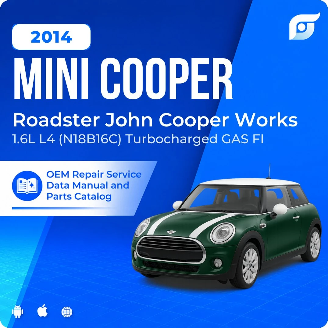 2014 Mini Cooper Roadster John Cooper Works - OEM Repair Service Manual