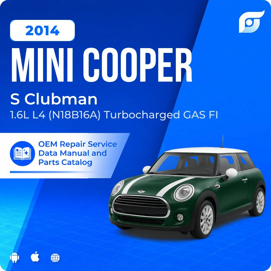 2014 Mini Cooper S Clubman - OEM Repair Service Manual