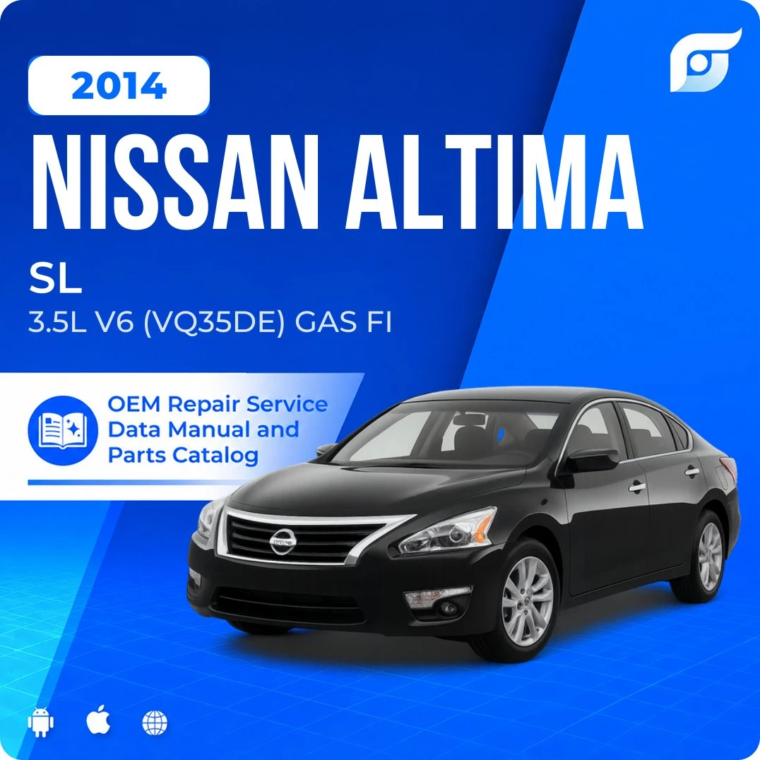 2014 Nissan Altima SL - OEM Repair Service Manual