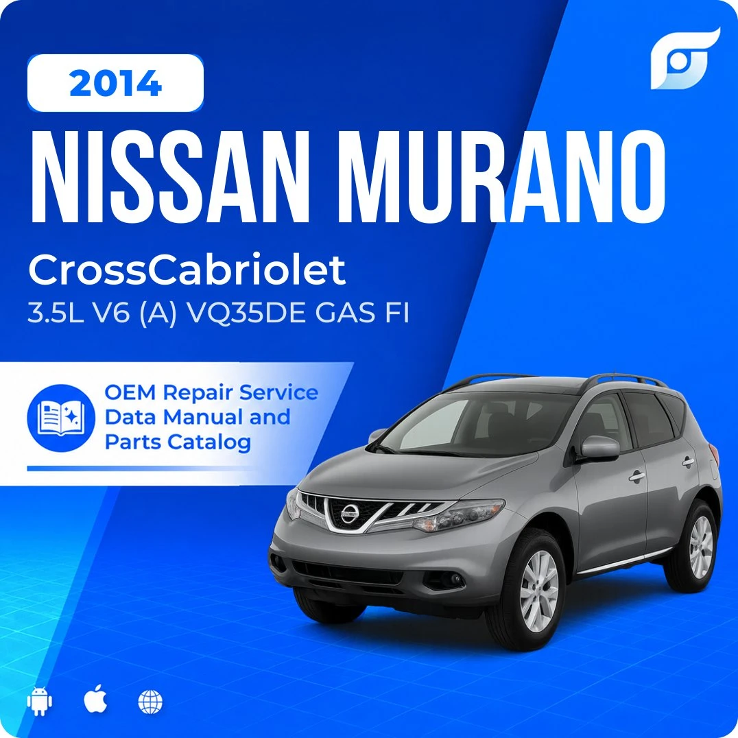 2014 Nissan Murano CrossCabriolet - OEM Repair Service Manual