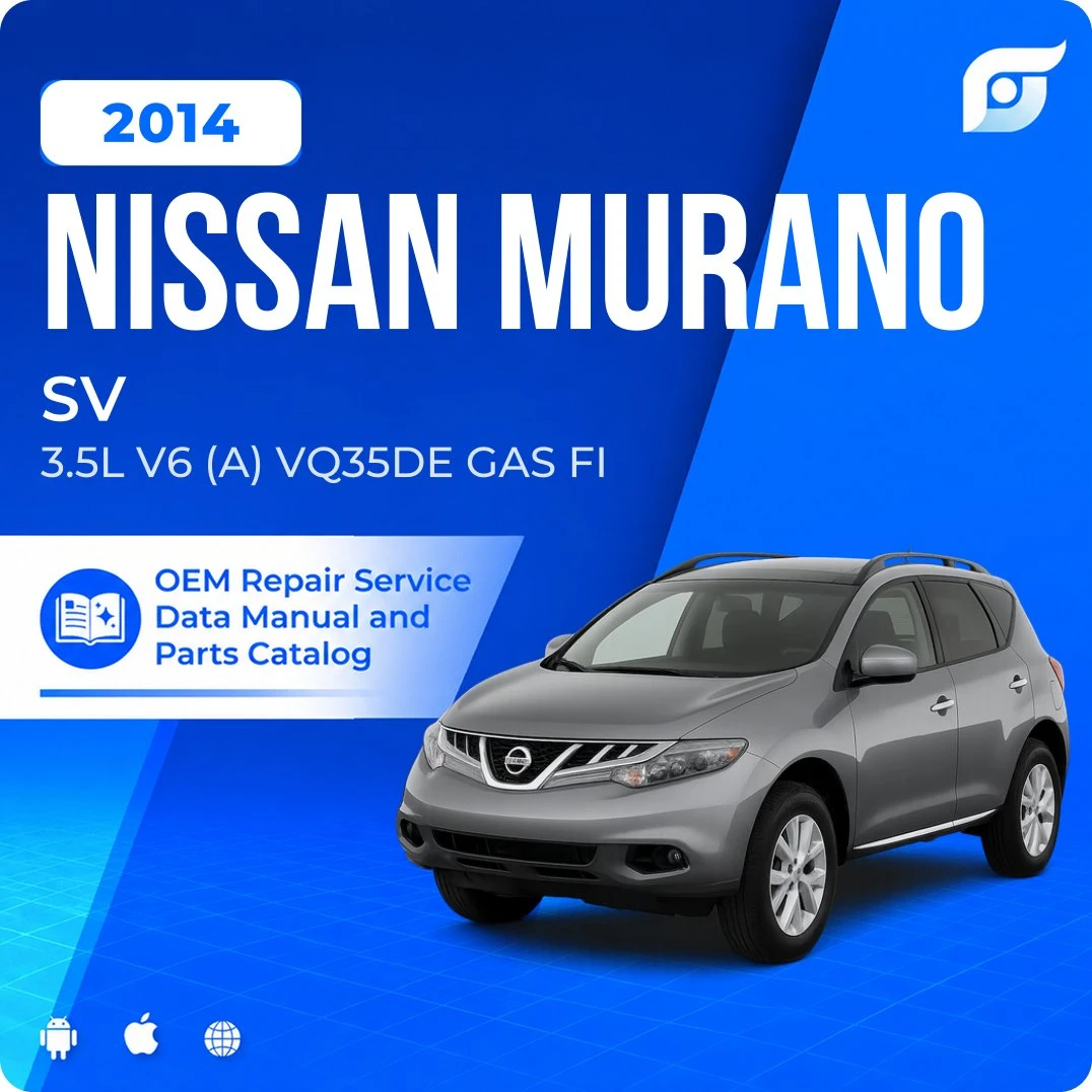 2014 Nissan Murano SV - OEM Repair Service Manual