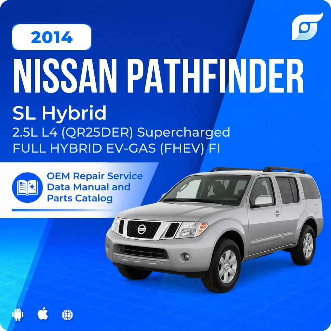 2014 Nissan Pathfinder SL Hybrid - OEM Repair Service Manual