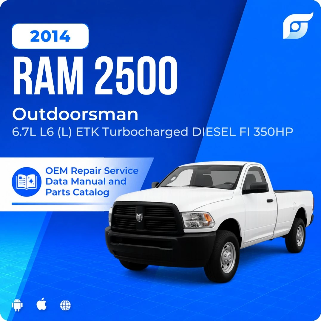 2014 Ram 2500 Outdoorsman - OEM Repair Service Manual