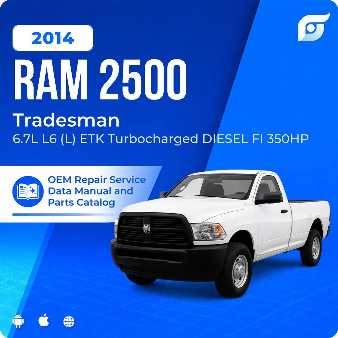 2014 Ram 2500 Tradesman - OEM Repair Service Manual