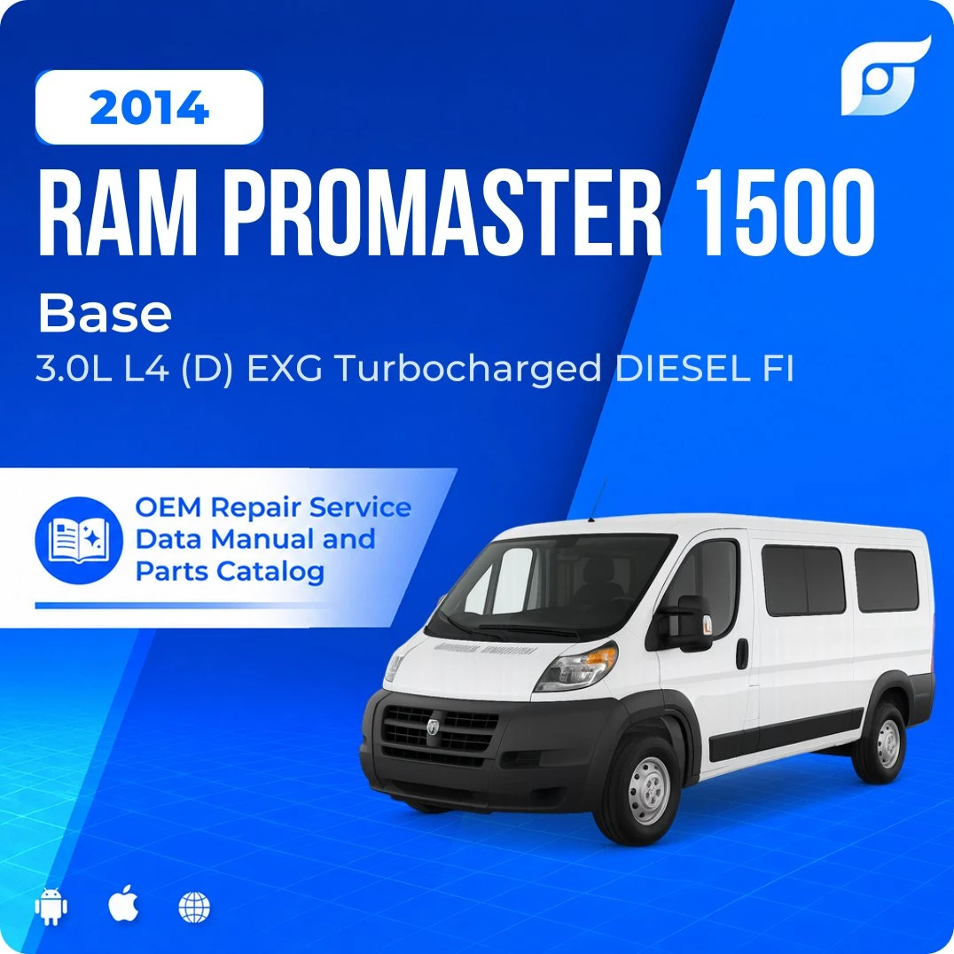 2014 Ram ProMaster 1500 Base - OEM Repair Service Manual