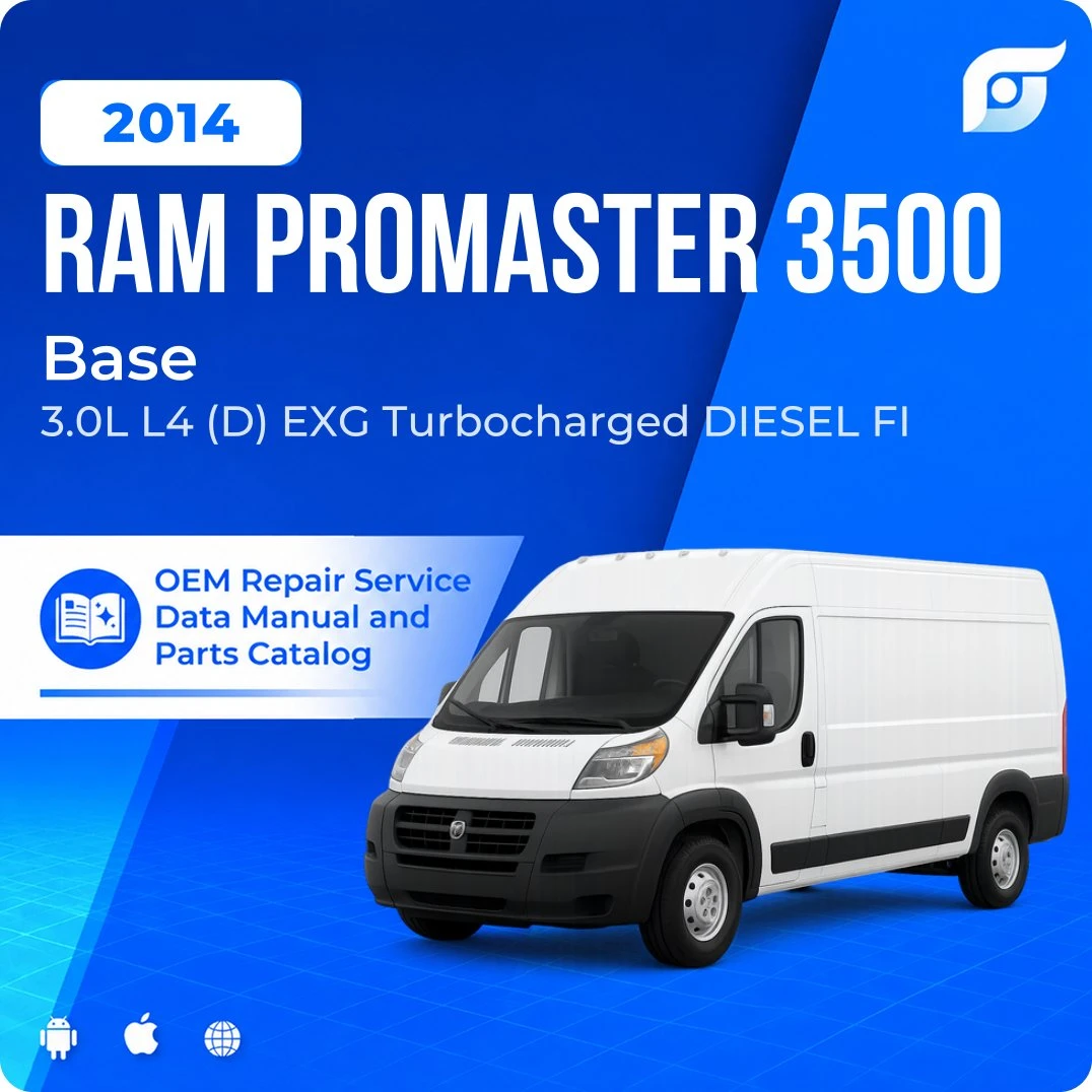 2014 Ram ProMaster 3500 Base - OEM Repair Service Manual