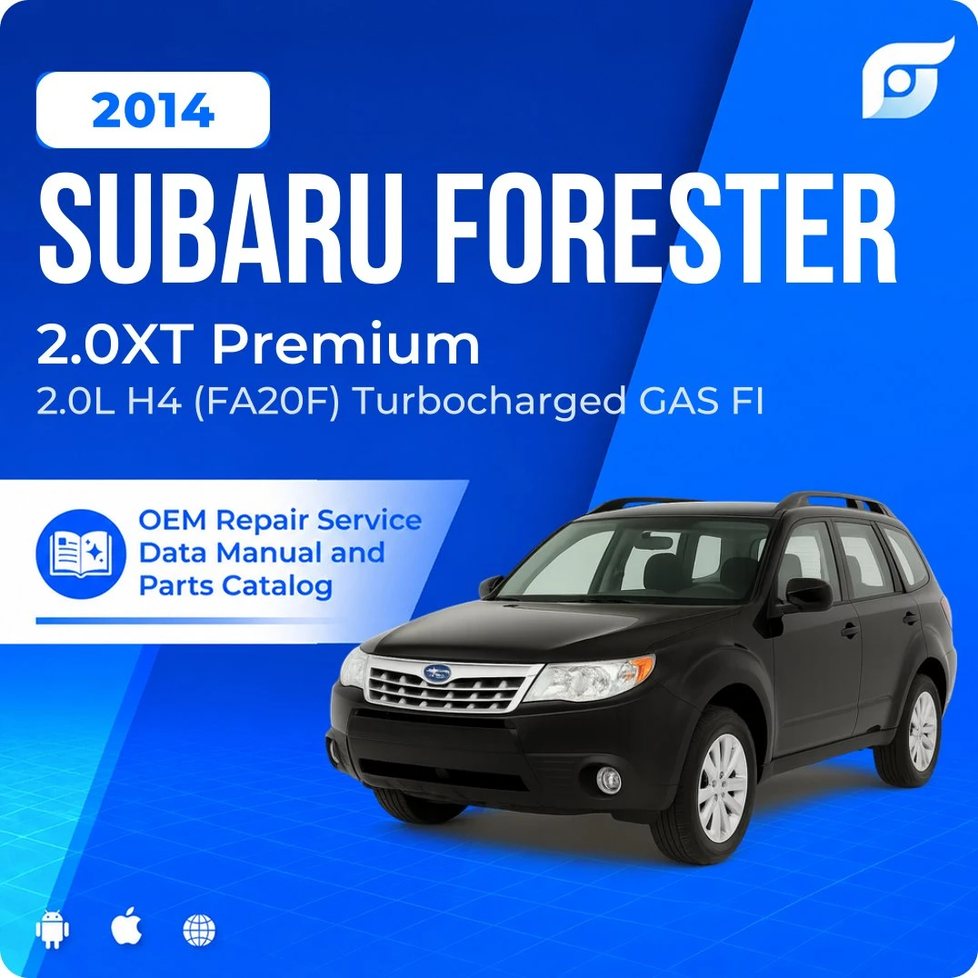 2014 Subaru Forester 2.0XT Premium - OEM Repair Service Manual