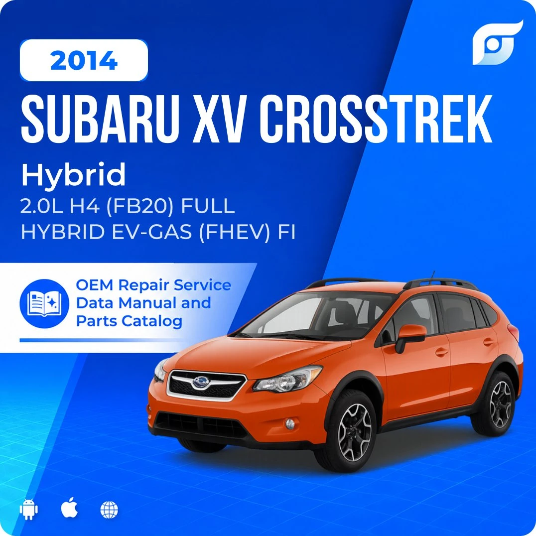 2014 Subaru XV Crosstrek Hybrid - OEM Repair Service Manual