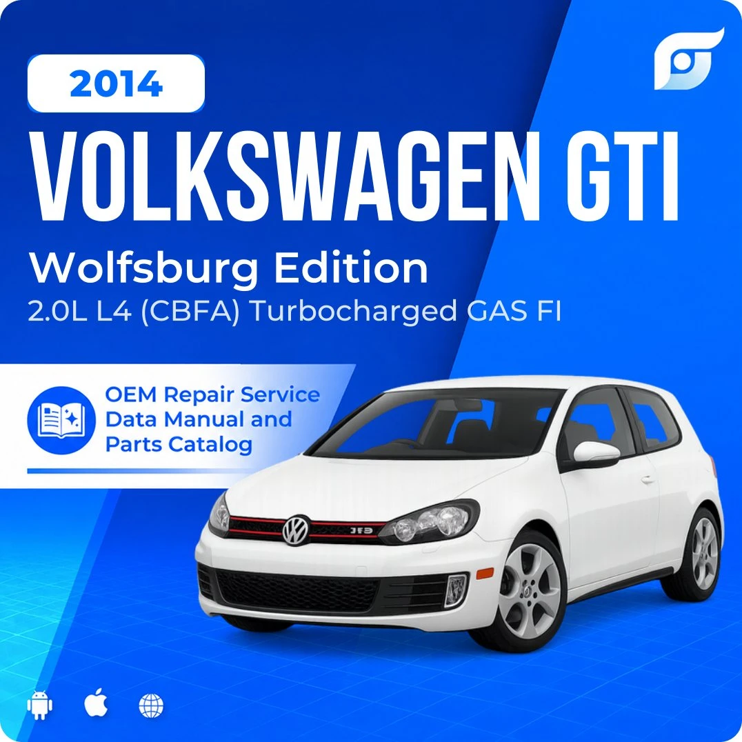 2014 Volkswagen GTI Wolfsburg Edition - OEM Repair Service Manual