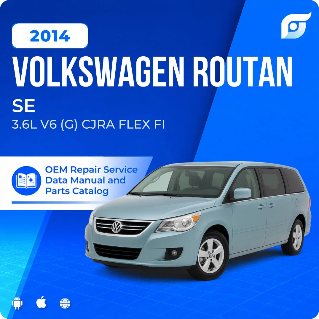 2014 Volkswagen Routan SE - OEM Repair Service Manual