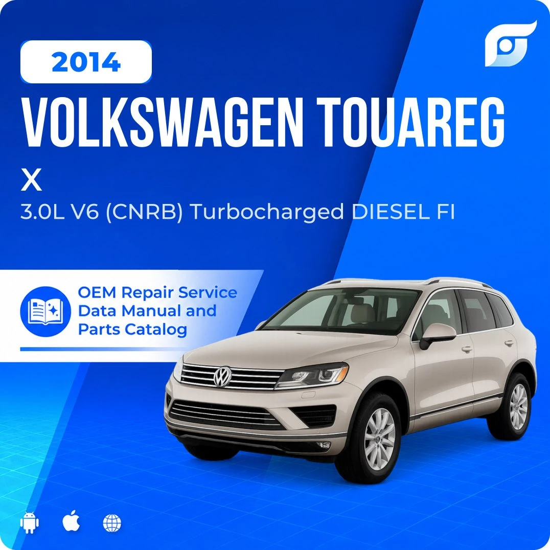 2014 Volkswagen Touareg X - OEM Repair Service Manual