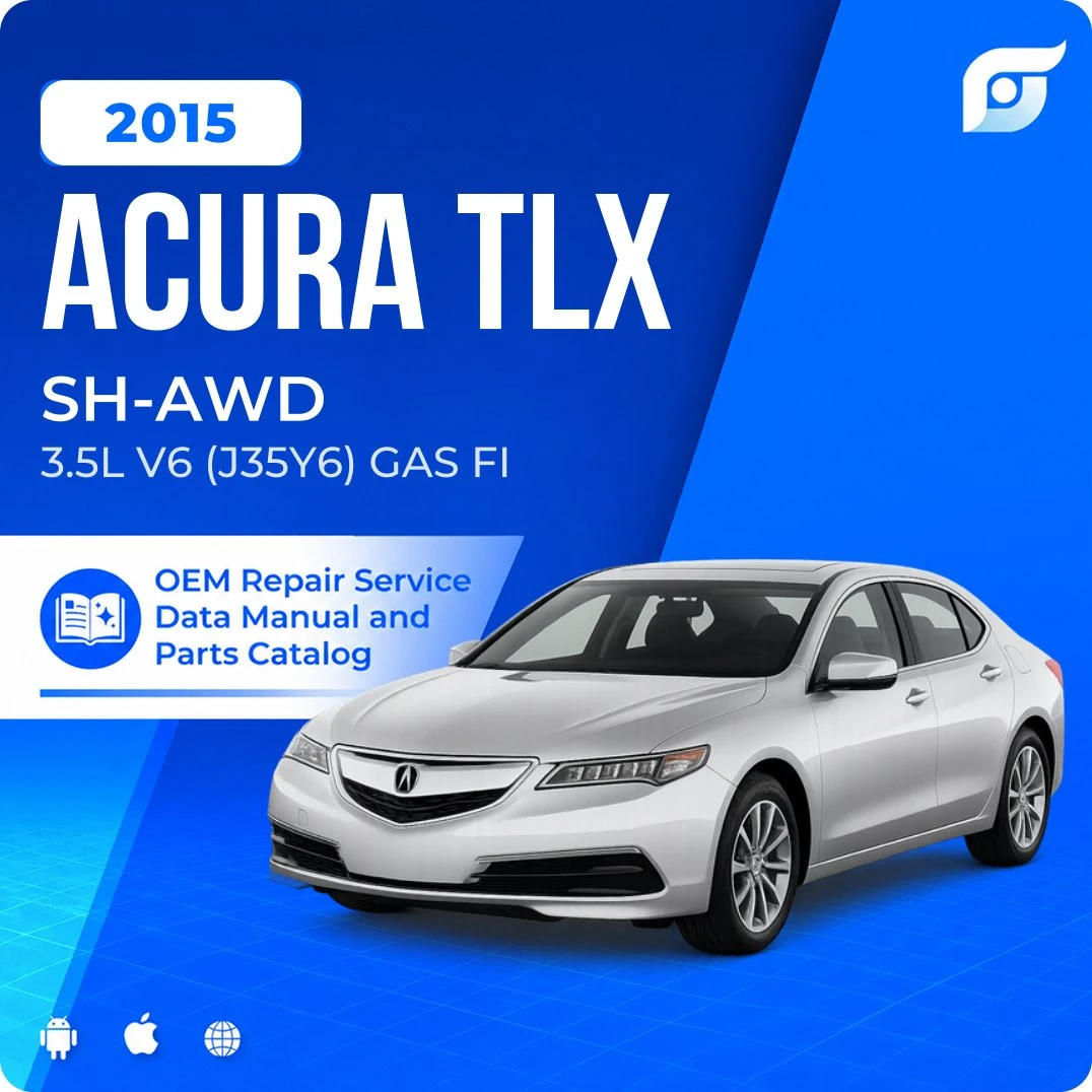 2015 Acura TLX SH-AWD - OEM Repair Service Manual