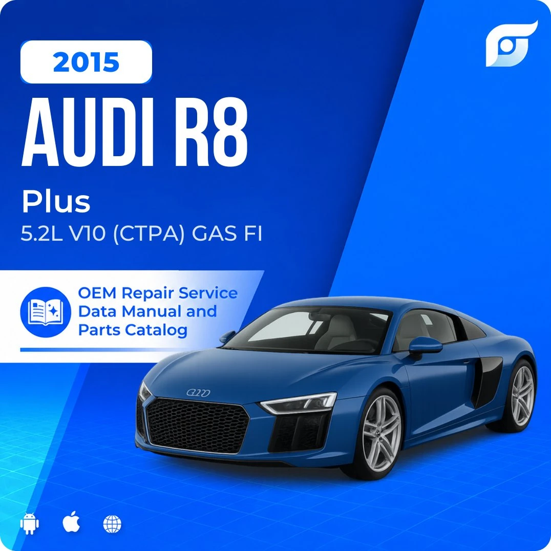 2015 Audi R8 Plus - OEM Repair Service Manual