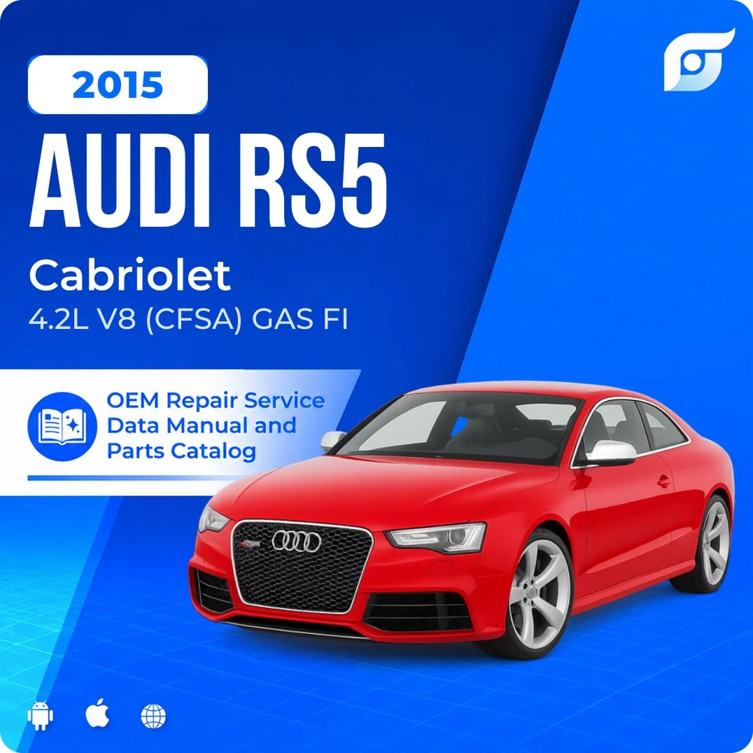 2015 Audi RS5 Cabriolet - OEM Repair Service Manual