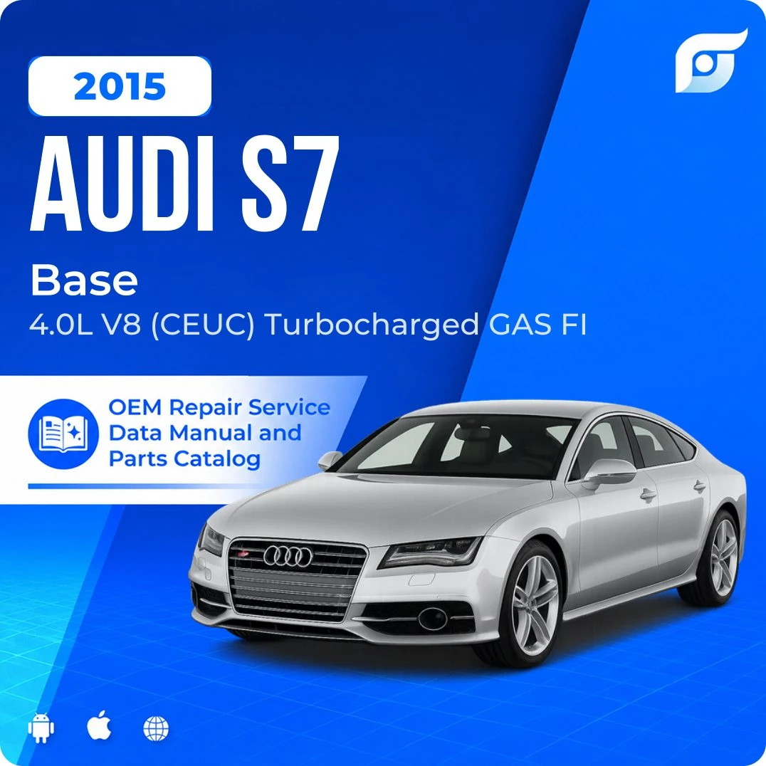 2015 Audi S7 Base - OEM Repair Service Manual
