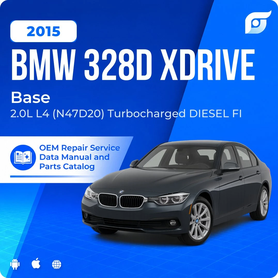 2015 BMW 328d xDrive Base - OEM Repair Service Manual