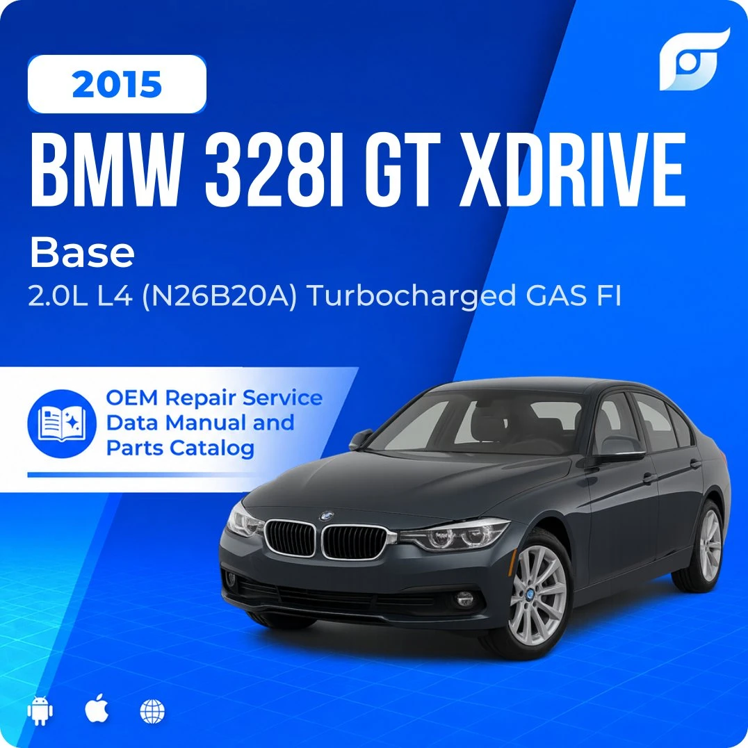 2015 BMW 328i GT xDrive Base - OEM Repair Service Manual