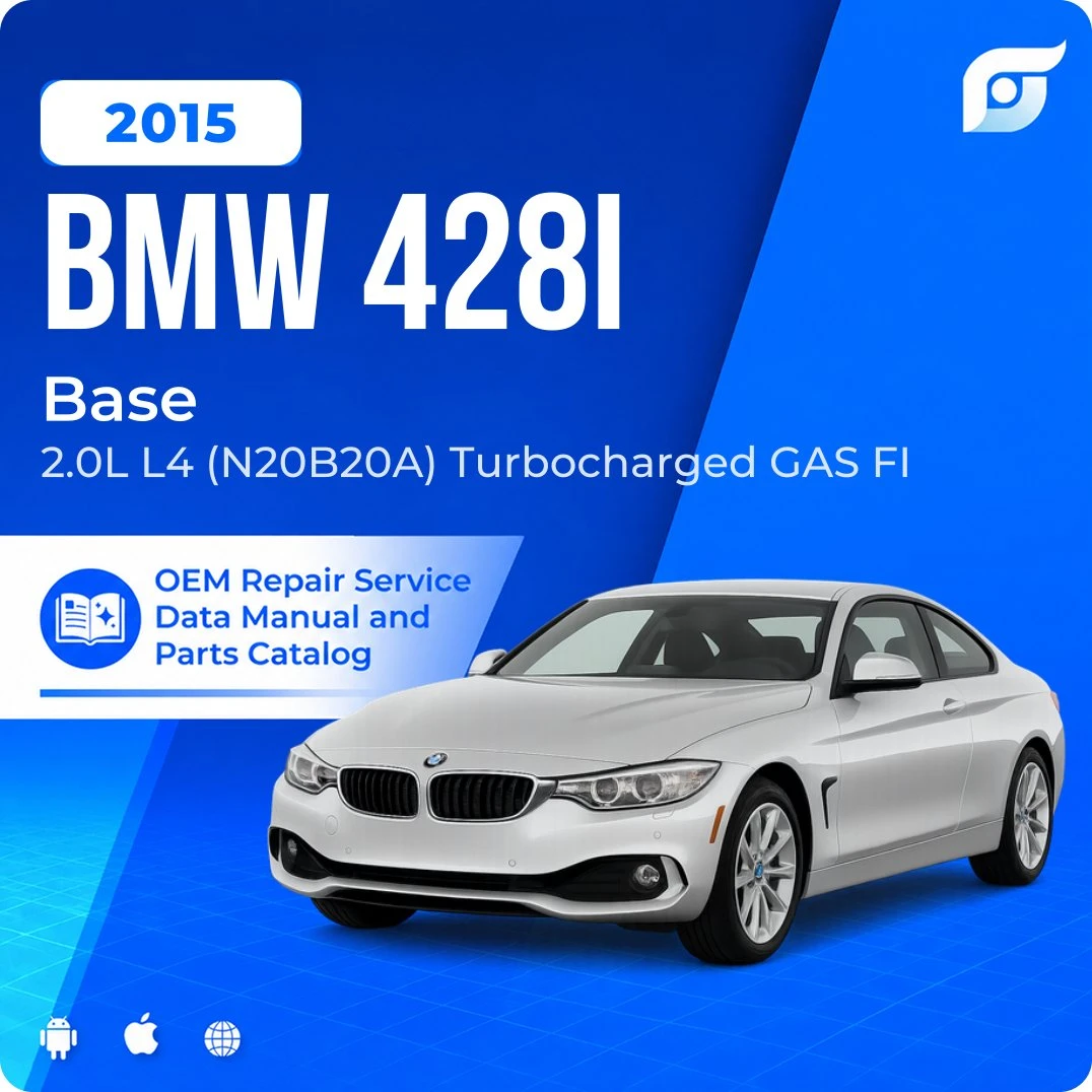 2015 BMW 428i Base - OEM Repair Service Manual