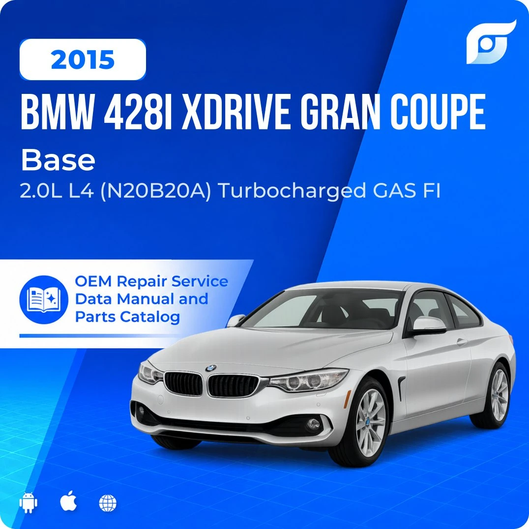 2015 BMW 428i xDrive Gran Coupe Base - OEM Repair Service Manual