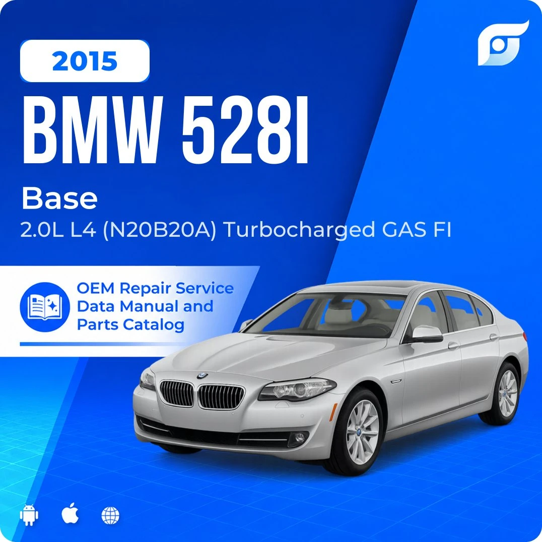 2015 BMW 528i Base - OEM Repair Service Manual