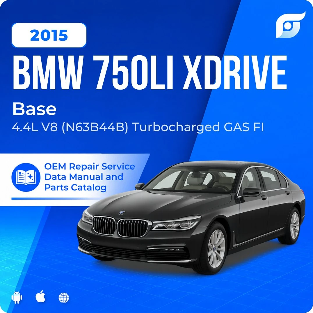 2015 BMW 750Li xDrive Base - OEM Repair Service Manual