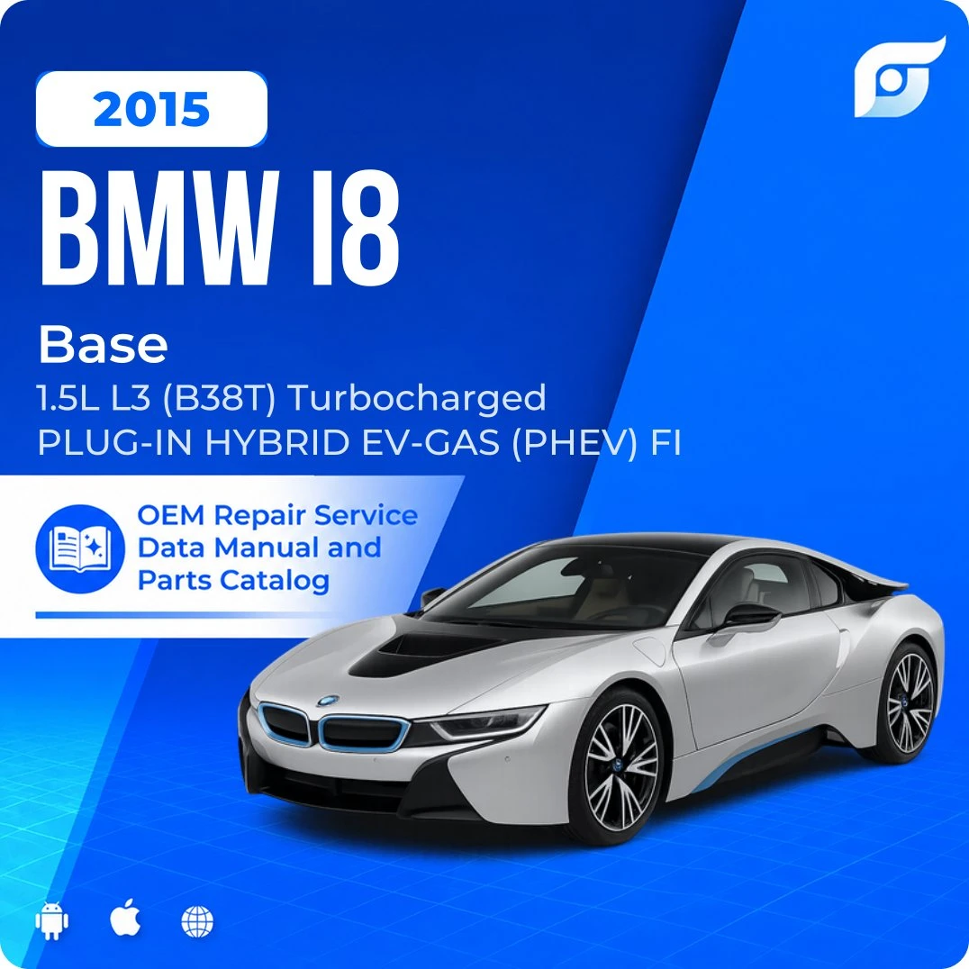 2015 BMW i8 Base - OEM Repair Service Manual