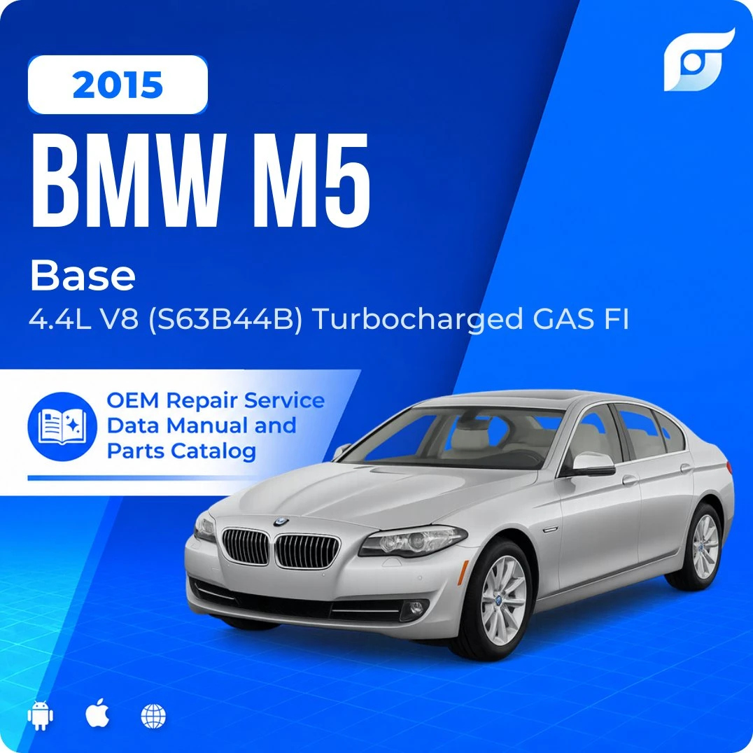 2015 BMW M5 Base - OEM Repair Service Manual