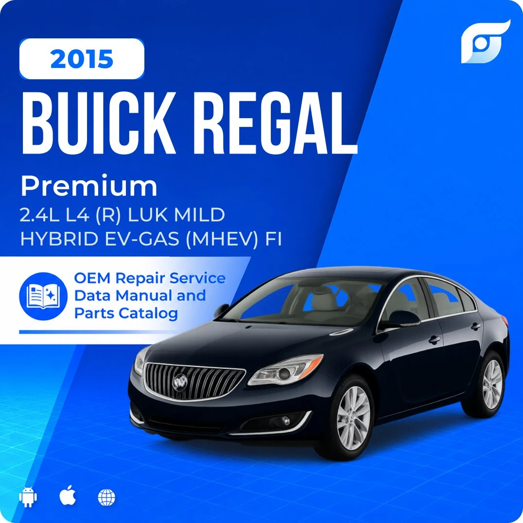2015 Buick Regal Premium - OEM Repair Service Manual