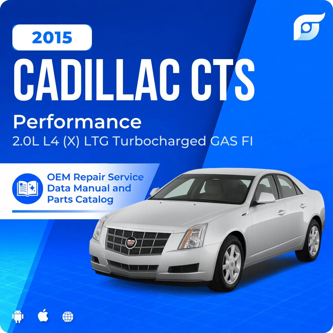 2015 Cadillac CTS Performance - OEM Repair Service Manual